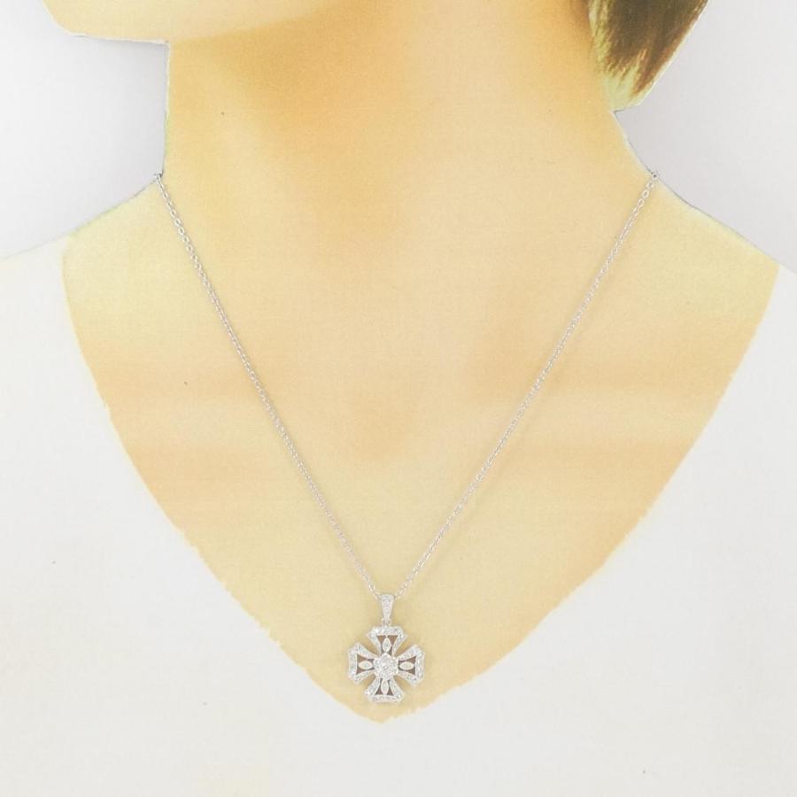 750WG/K18WG ダイヤモンド ネックレス 0.62CT : KOMEHYO ONLINESTORE