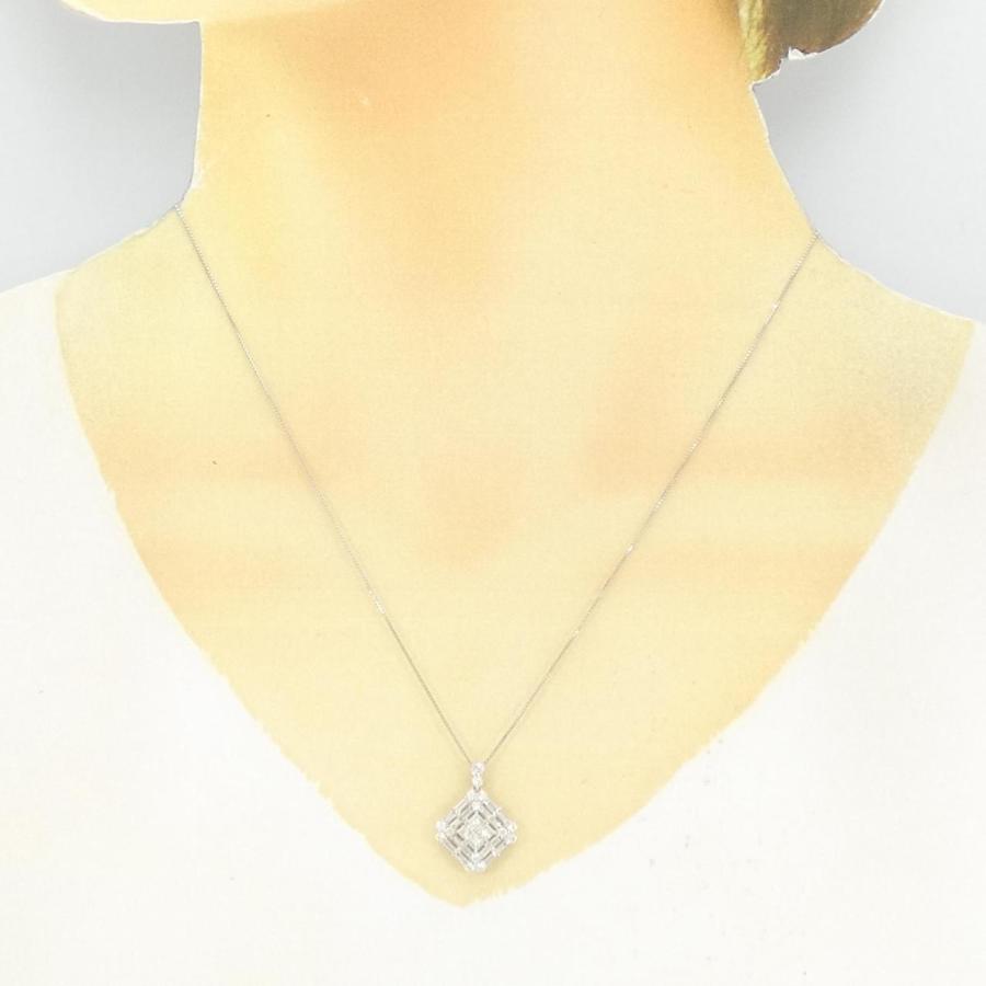 新品】PT900/PT850 ダイヤモンド ネックレス 1.00CT : KOMEHYO 