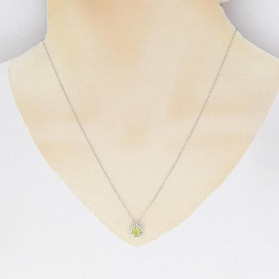 新品】PT900 ペリドット ネックレス 0.45CT : KOMEHYO ONLINESTORE 