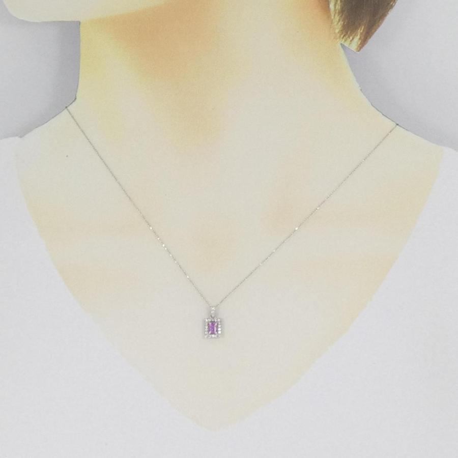 新品】PT900/PT850 サファイヤ ネックレス 0.25CT : KOMEHYO 