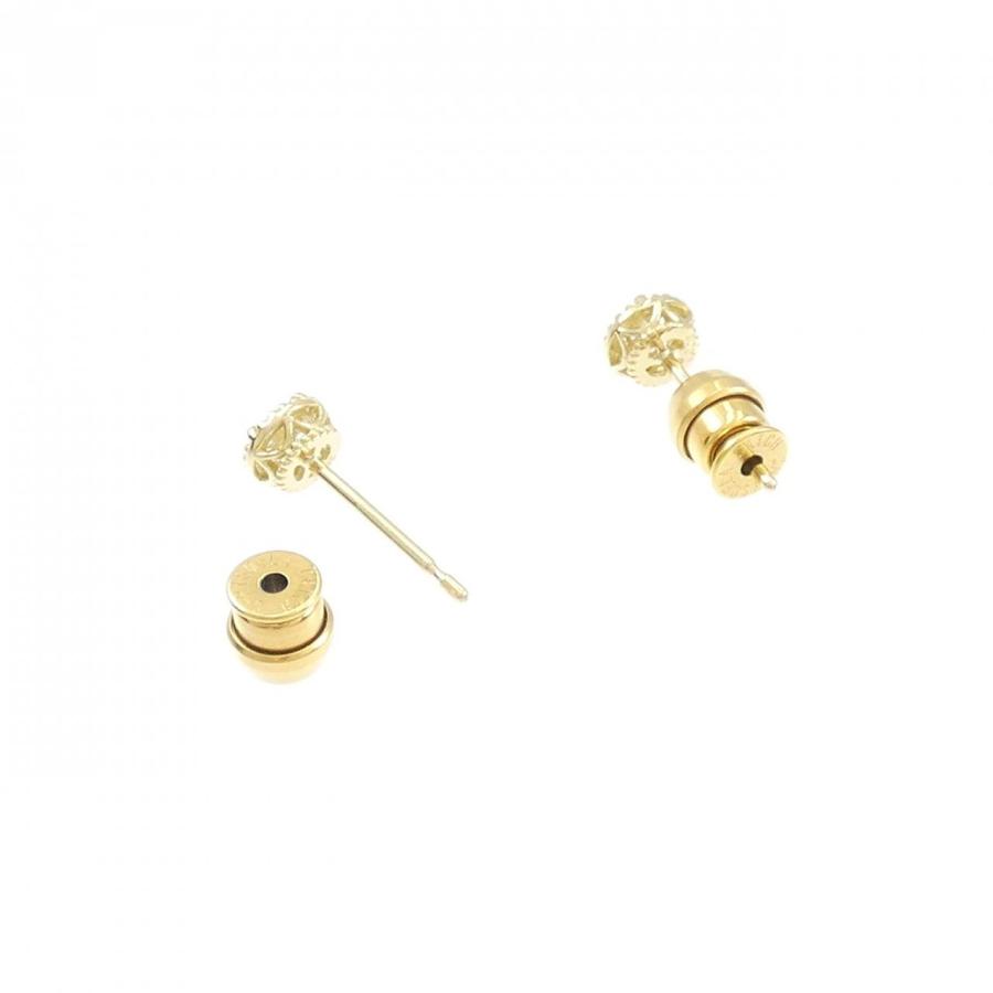 リメイク】K18YG/ST ダイヤモンド ピアス 0.202CT 0.216CT G SI1 Good 