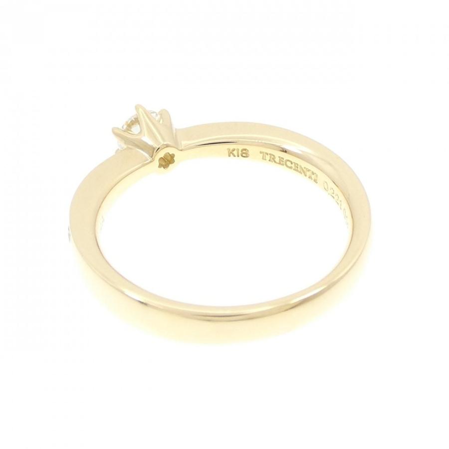 K18YG ダイヤモンド リング 0.221CT : KOMEHYO ONLINESTORE Yahoo!店