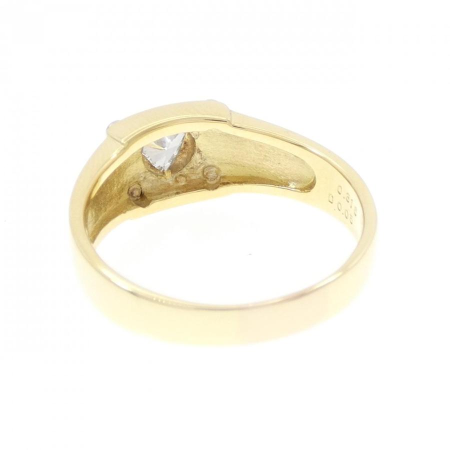 K18YG/PT900 ダイヤモンド リング 0.316CT : KOMEHYO ONLINESTORE