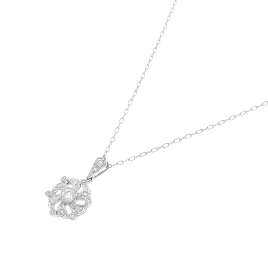 PT950/PT850 ダイヤモンド ネックレス 0.23CT : KOMEHYO ONLINESTORE 