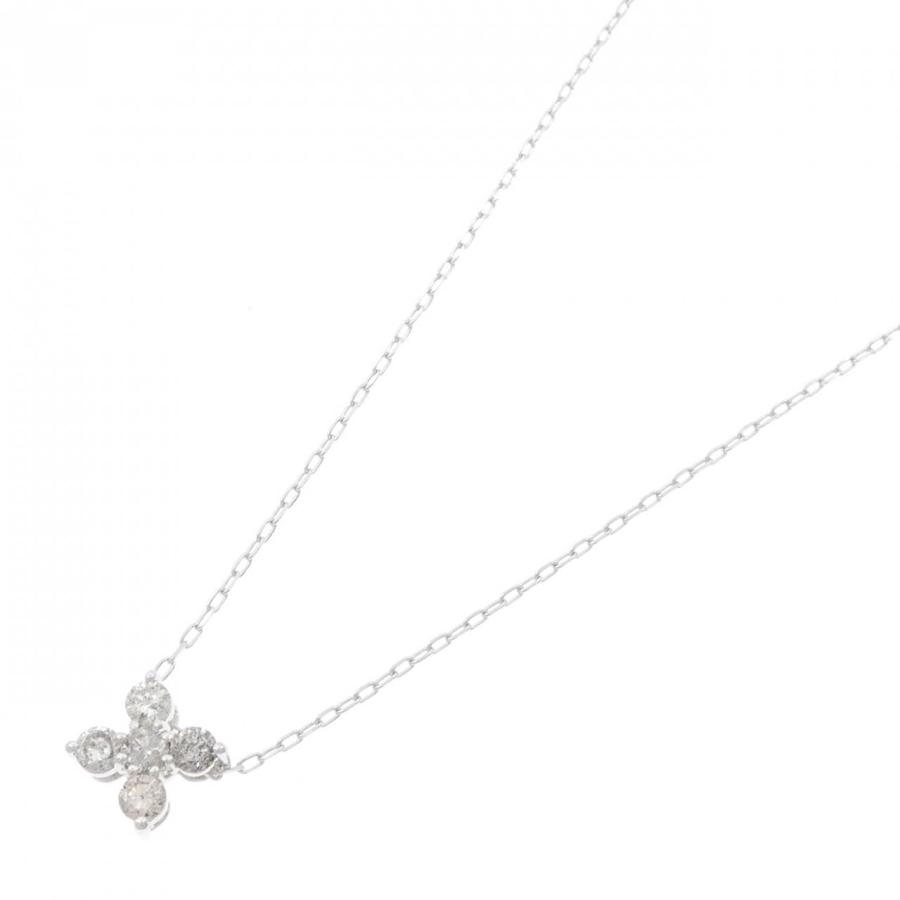 K18WG ダイヤモンド ネックレス 0.40CT : KOMEHYO ONLINESTORE Yahoo 