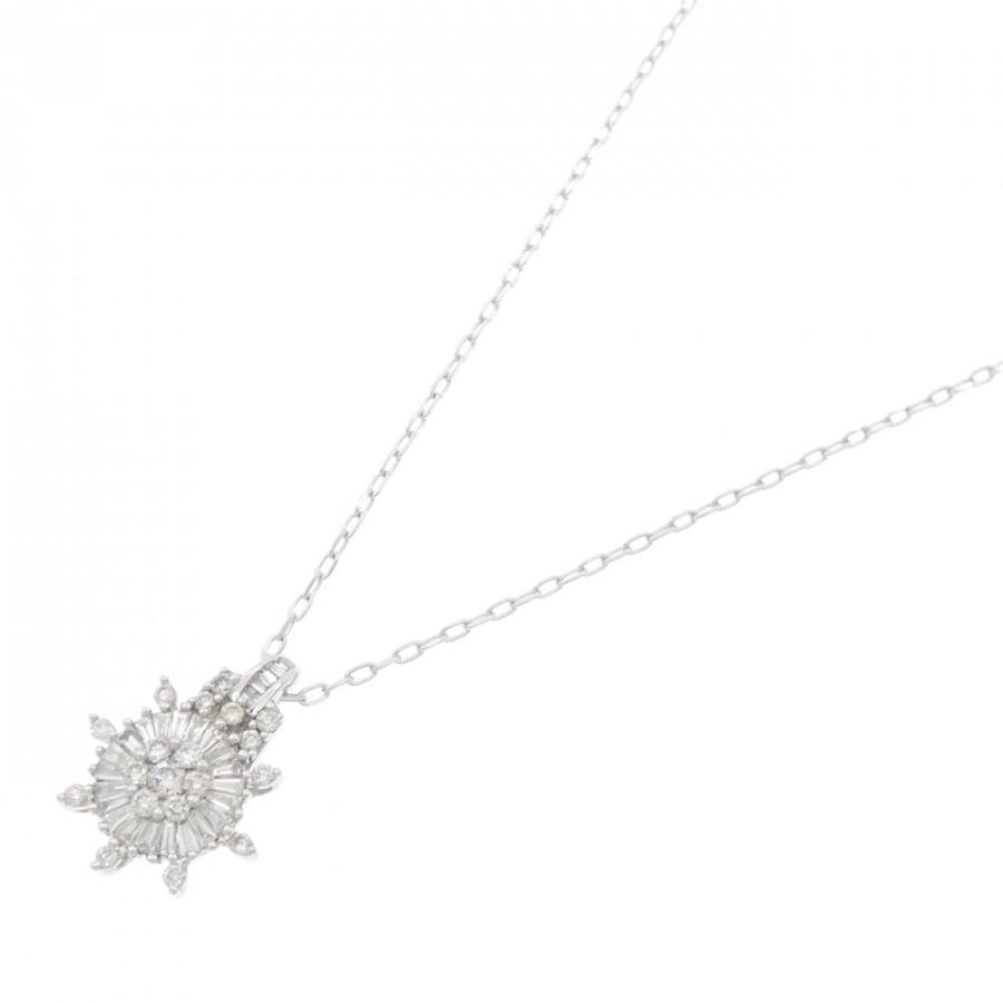 K18WG ダイヤモンド ネックレス 0.29CT : KOMEHYO ONLINESTORE Yahoo 