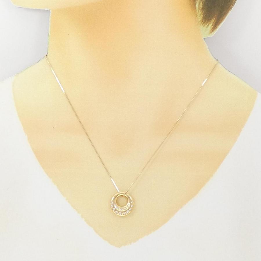 K18YG ダイヤモンド ネックレス 0.25CT : KOMEHYO ONLINESTORE Yahoo 