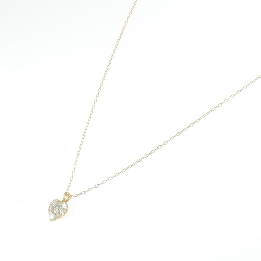K18YG ハート ダイヤモンド ネックレス 0.50CT : KOMEHYO ONLINESTORE 