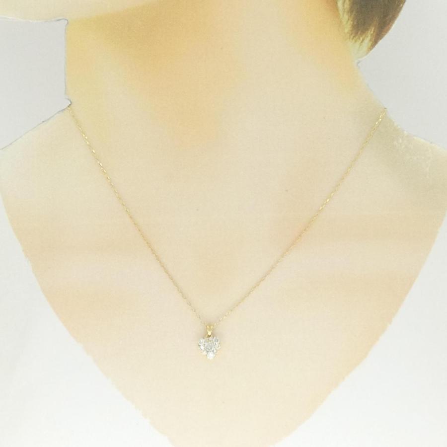 K18YG ハート ダイヤモンド ネックレス 0.50CT : KOMEHYO ONLINESTORE 