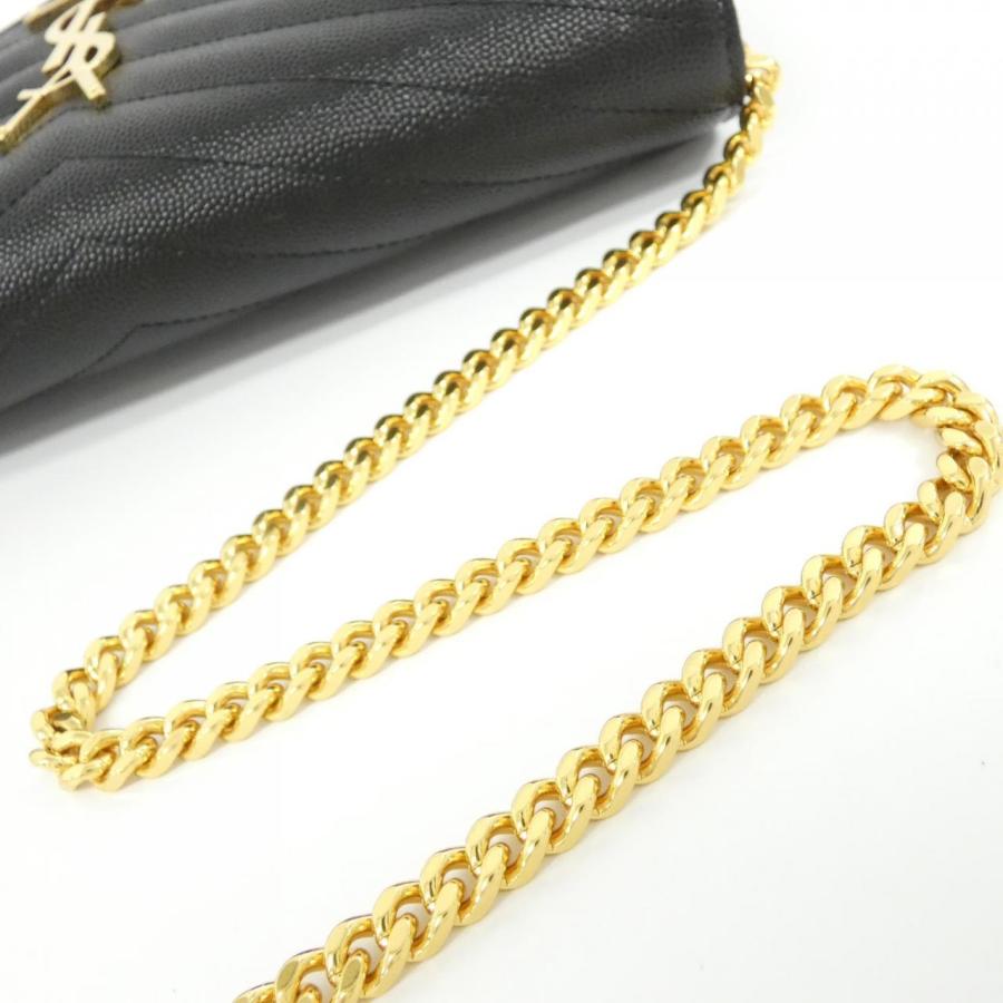 【新品】サンローラン 377828 BOW01 チェーンウォレットの画像