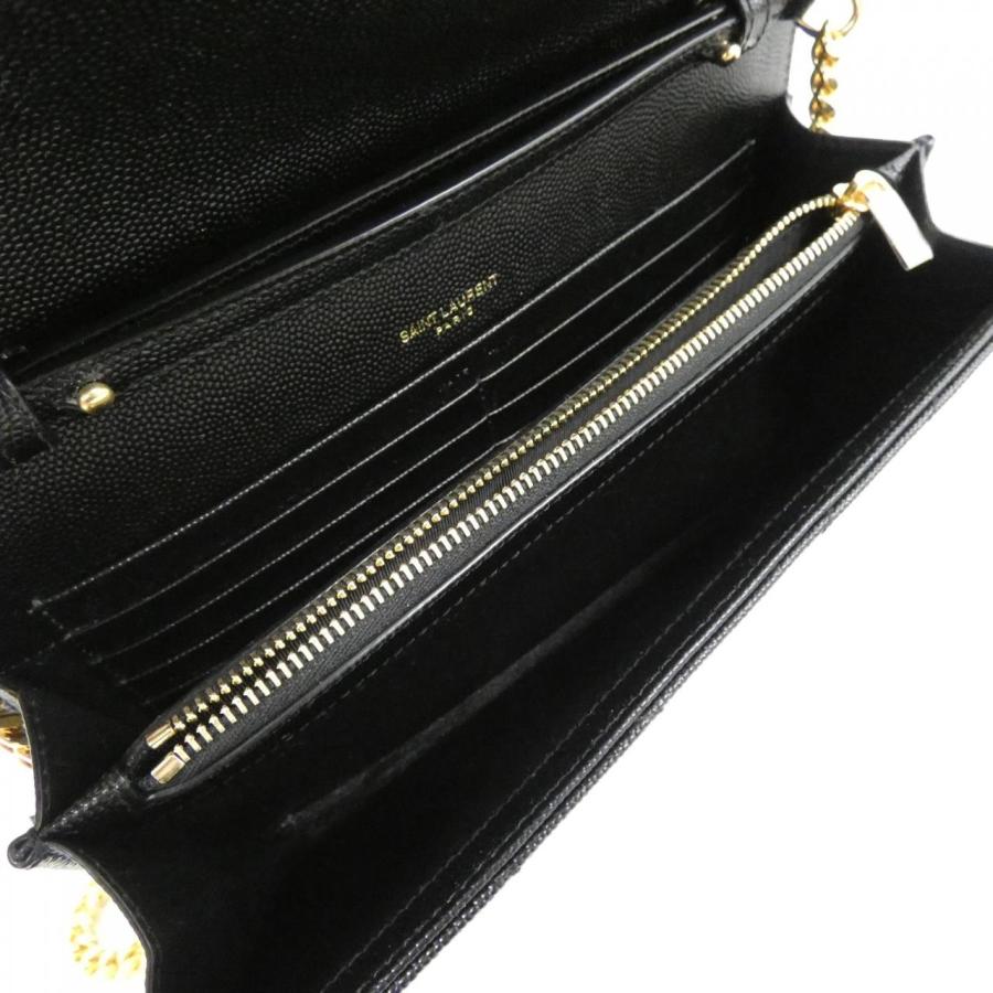 【新品】サンローラン 377828 BOW01 チェーンウォレットの画像