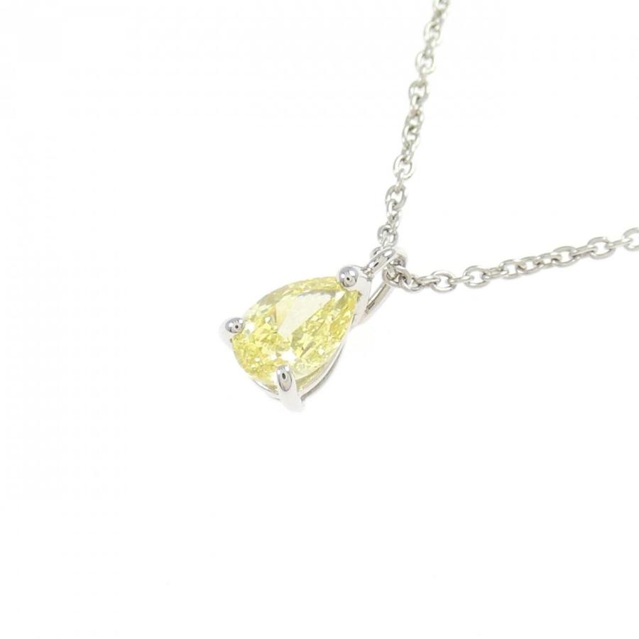 リメイク】PT900/PT850 ダイヤモンド ネックレス 0.328CT FIY SI1 