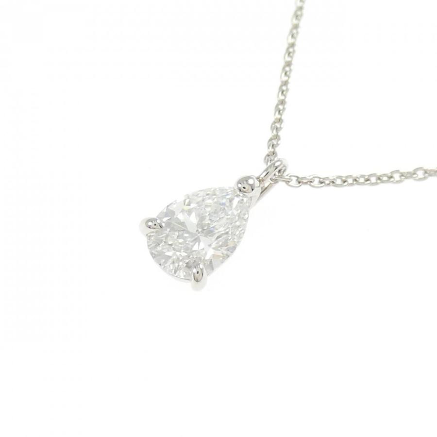 リメイク】PT900/PT850 ダイヤモンド ネックレス 0.573CT D SI1 ペア 