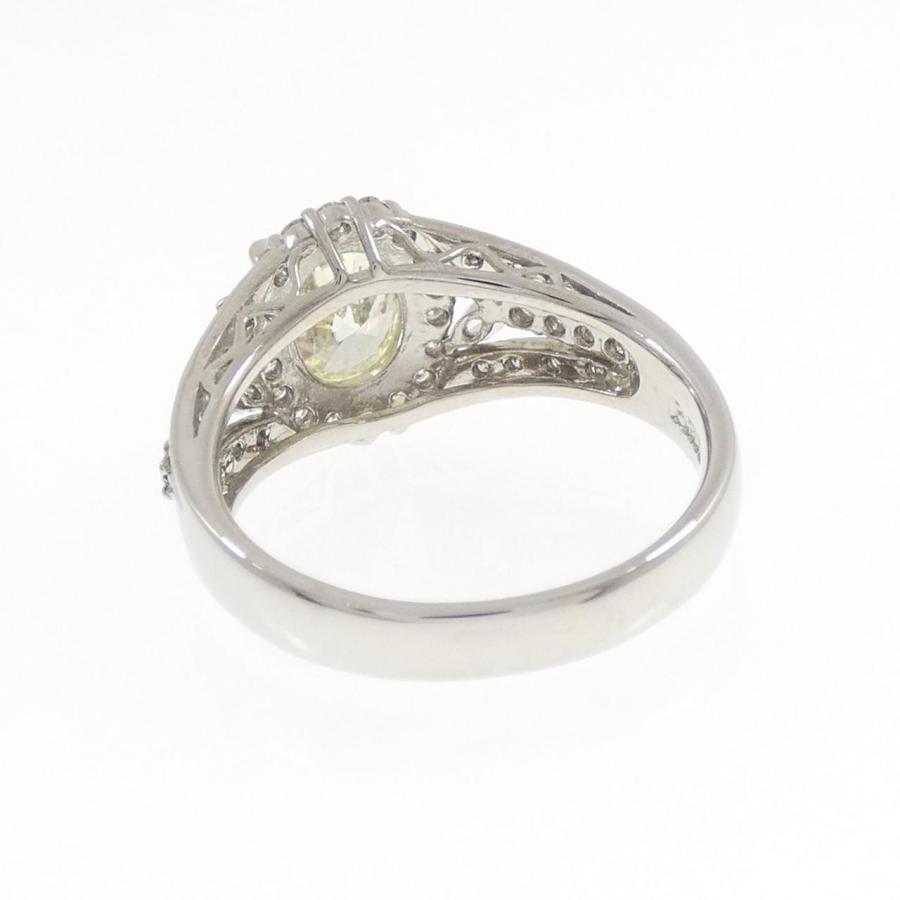 リメイク】PT900 ダイヤモンド リング 1.503CT LY SI1 オーバルカット