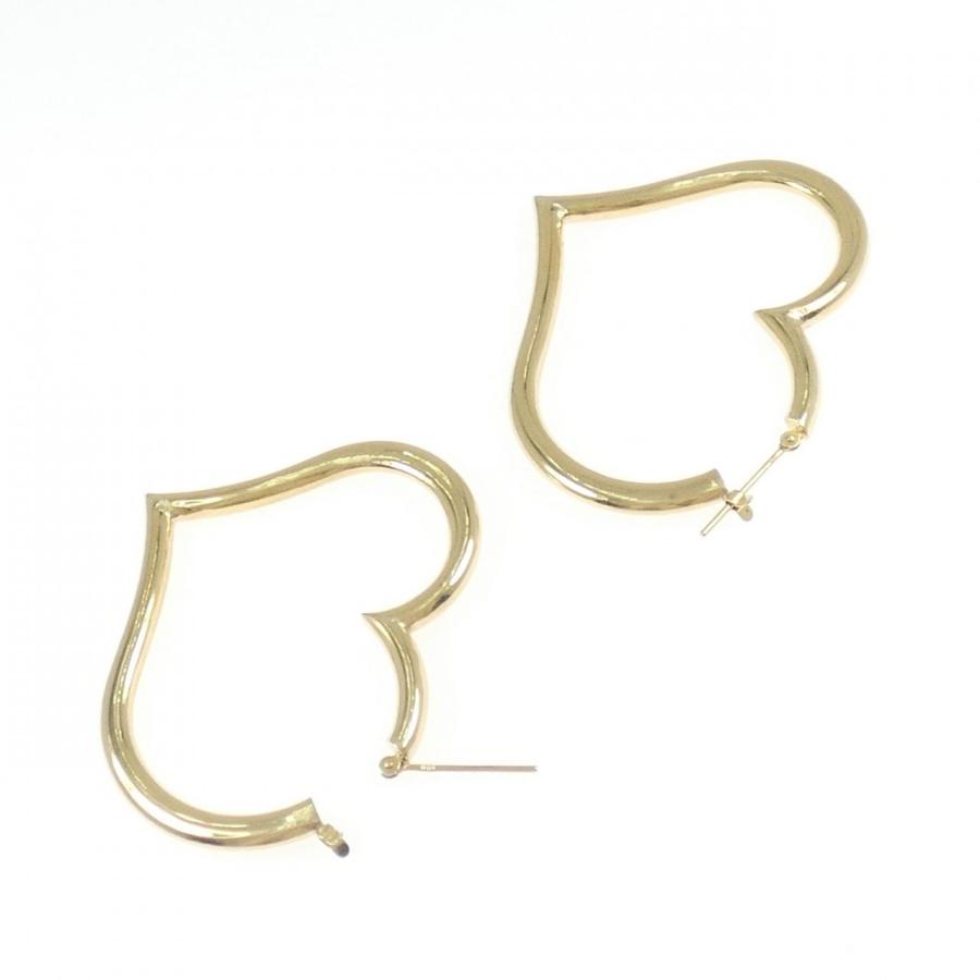 K18 YG ハートフープピアス 新品】K18YG ハート フープ ピアス : KOMEHYO ONLINESTORE Yahoo!店