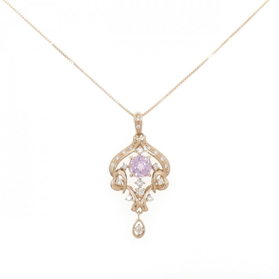 K18PG クンツァイト ネックレス 1.27CT : KOMEHYO ONLINESTORE Yahoo