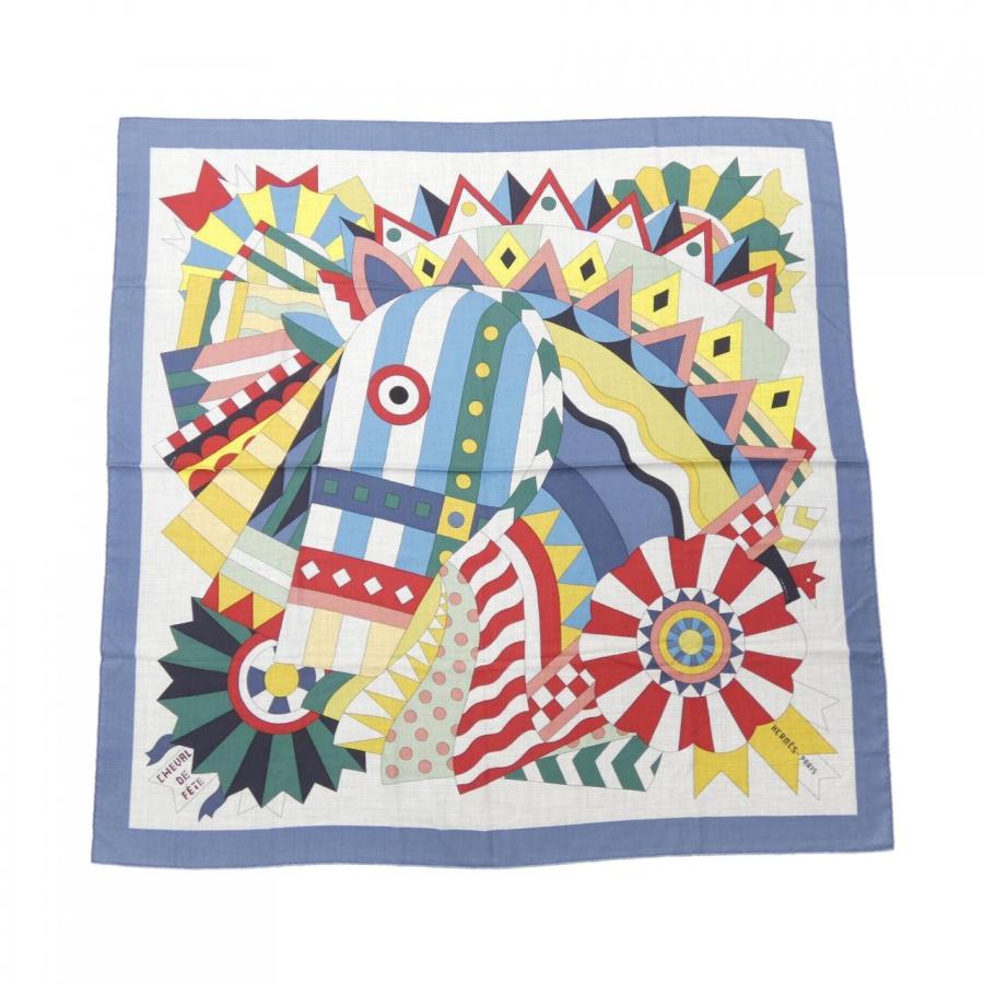 エルメス HERMES CHEVAL DE FETE H243748S カレジェアン140 ショール  