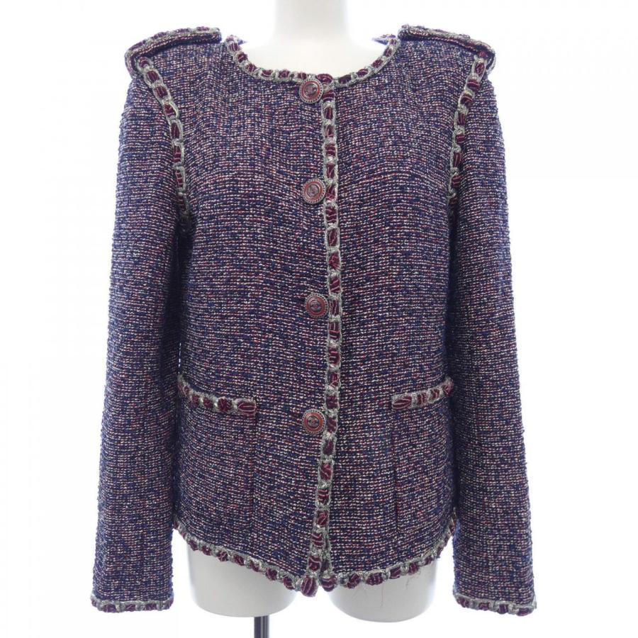 シャネル CHANEL ノーカラージャケット : KOMEHYO ONLINESTORE Yahoo