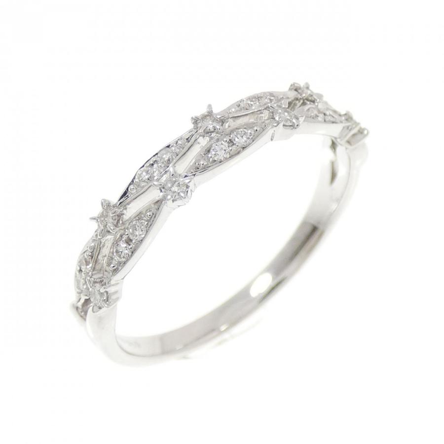 K18WG ダイヤモンド リング 0.10CT : KOMEHYO ONLINESTORE Yahoo!店 