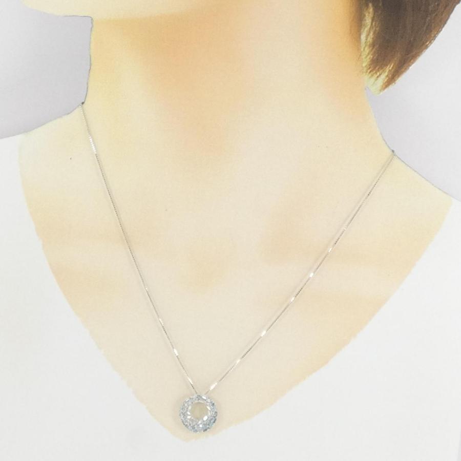 K18WG ダイヤモンド ネックレス 0.40CT : KOMEHYO ONLINESTORE Yahoo 