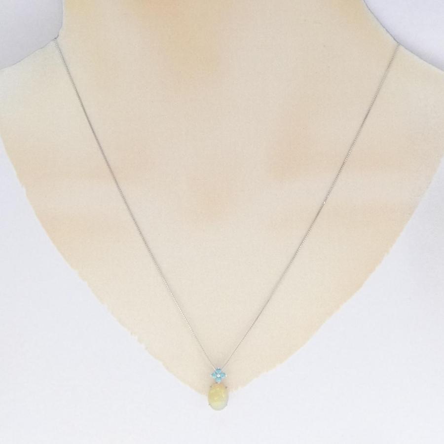 K18WG オパール ネックレス 1.00CT : KOMEHYO ONLINESTORE Yahoo!店 