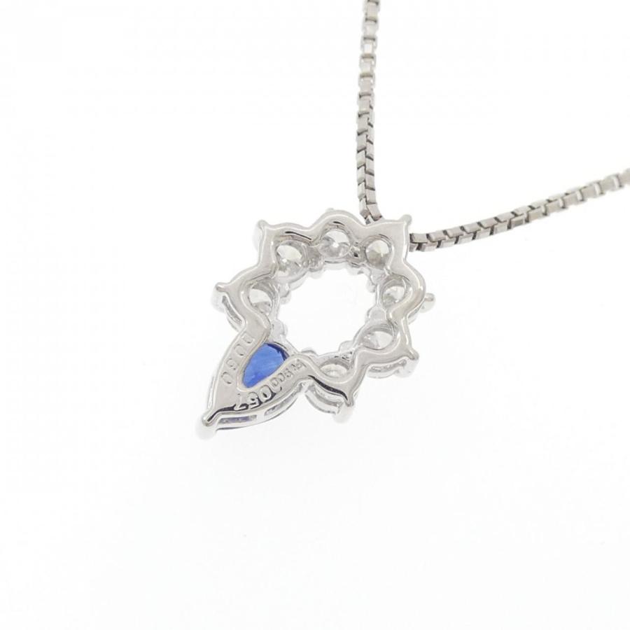PT900/PT850 サファイヤ ネックレス 0.57CT : KOMEHYO ONLINESTORE 