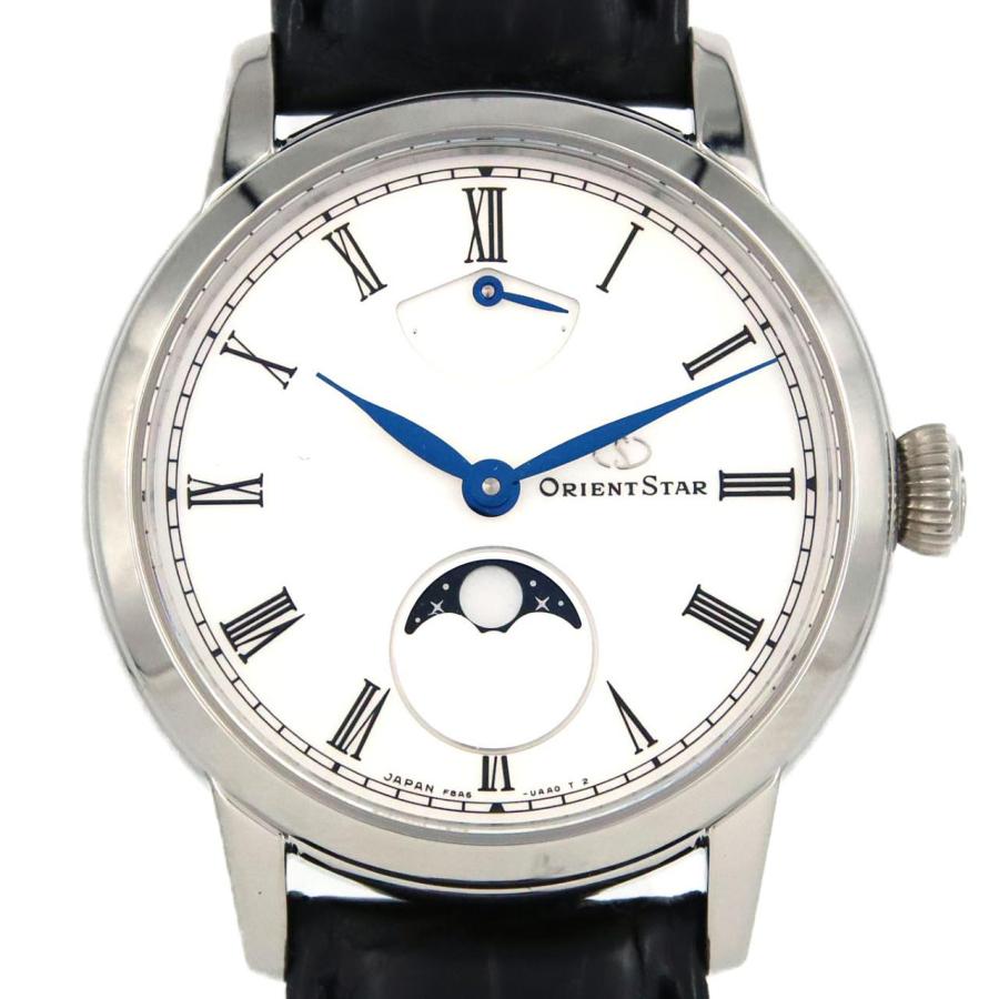 【新品】オリエントスター M45F8メカニカルムーンフェイズ F8A6-UAA0/RK-BW0001S SS 手巻 新品】オリエントスター M45F8メカニカルムーンフェイズ F8A6-UAA0/RK