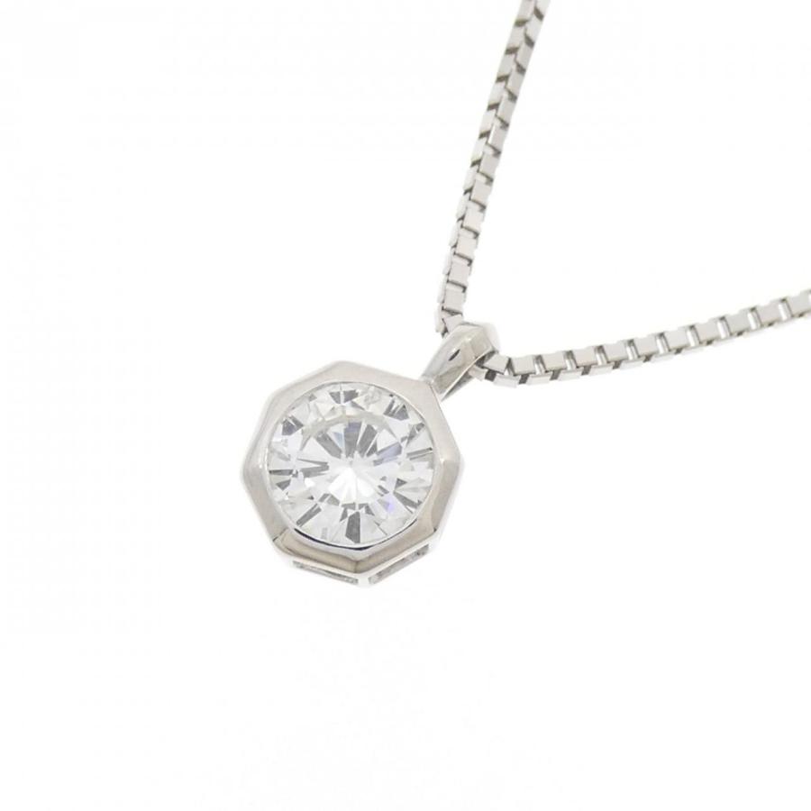 PT900/PT850 ソリティア ダイヤモンド ネックレス 0.627CT : KOMEHYO 