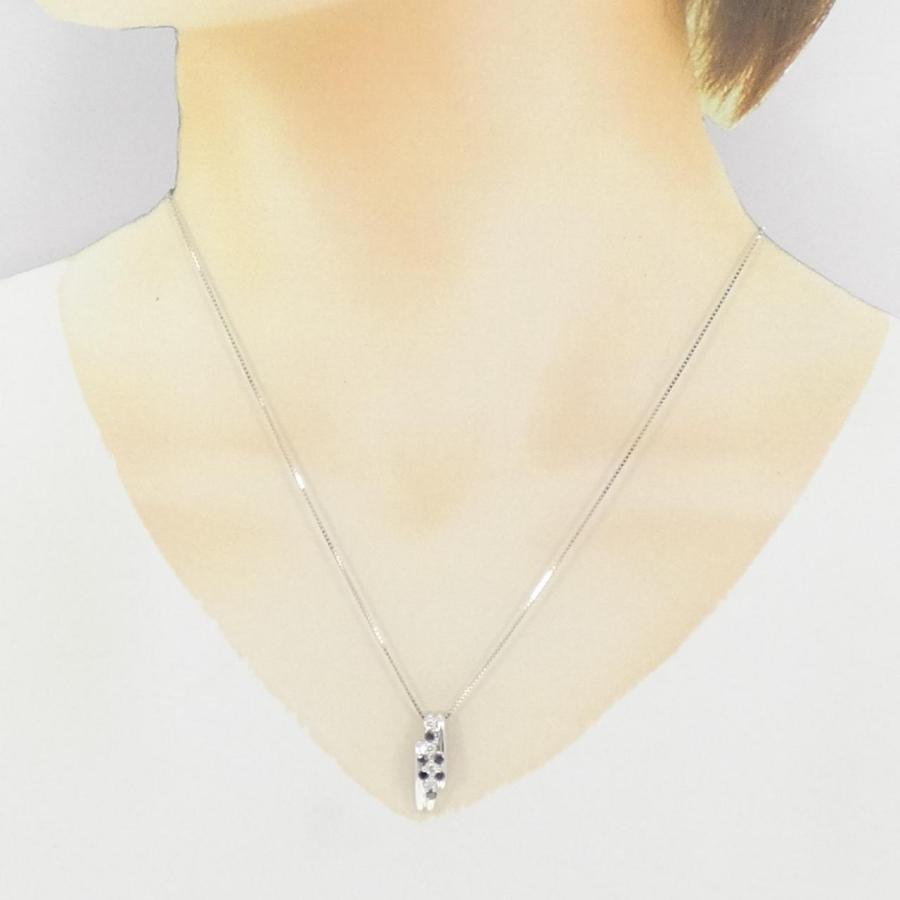 K18WG ダイヤモンド ネックレス 0.25CT : KOMEHYO ONLINESTORE Yahoo 