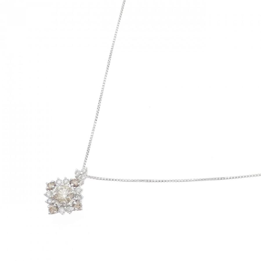 K18WG ダイヤモンド ネックレス 0.20CT : KOMEHYO ONLINESTORE Yahoo 