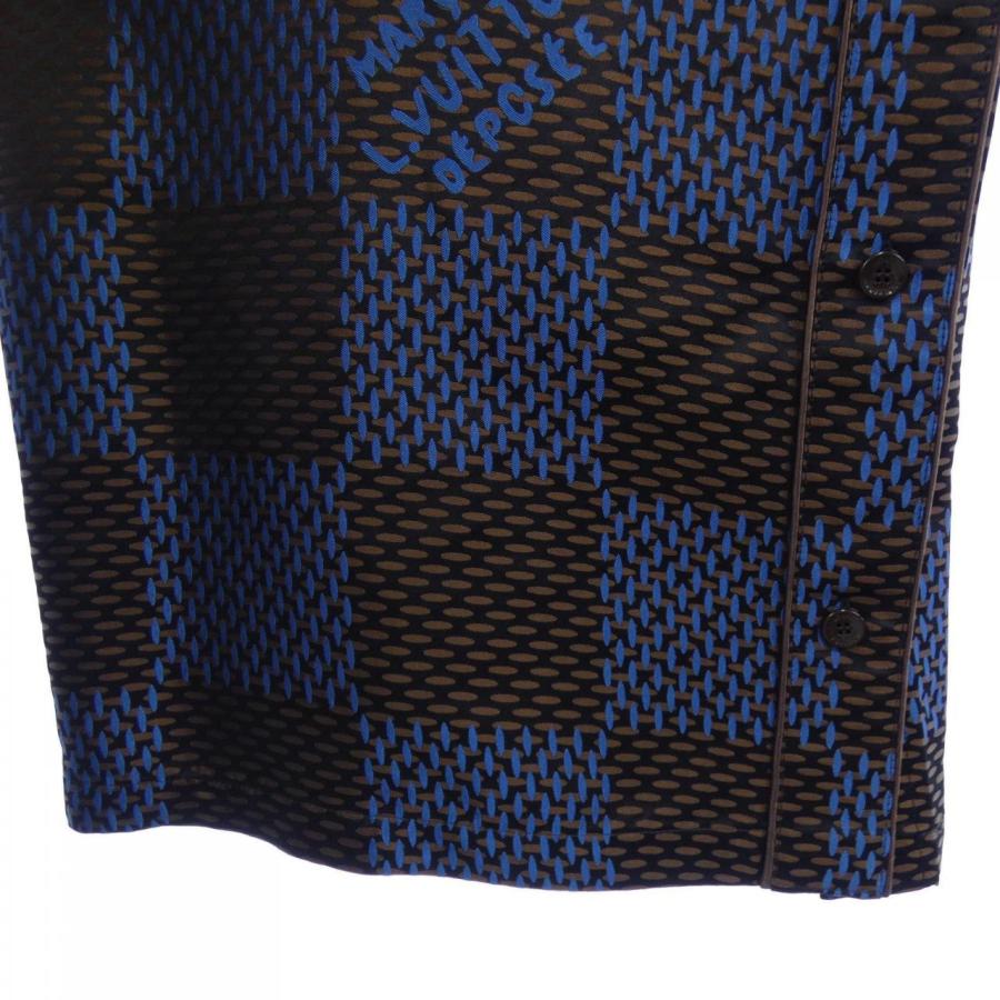ルイヴィトン LOUIS VUITTON ダミエシルクパジャマパンツ HQP76WHXQ