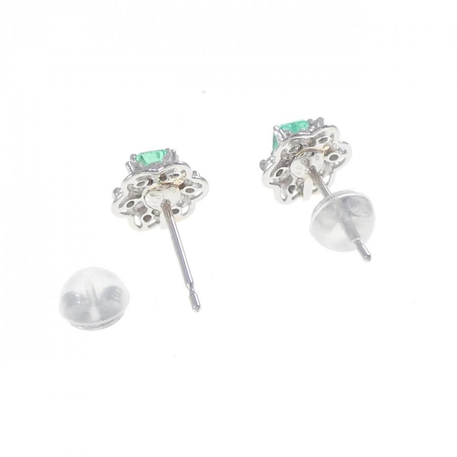 PT900 エメラルド ピアス 0.40CT : KOMEHYO ONLINESTORE Yahoo!店