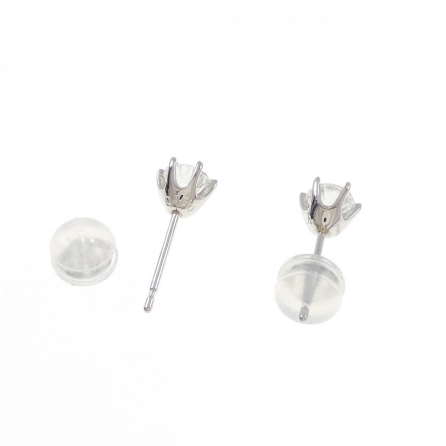 新品】PT900 ダイヤモンド ピアス 0.304CT 0.300CT G SI2 Good 