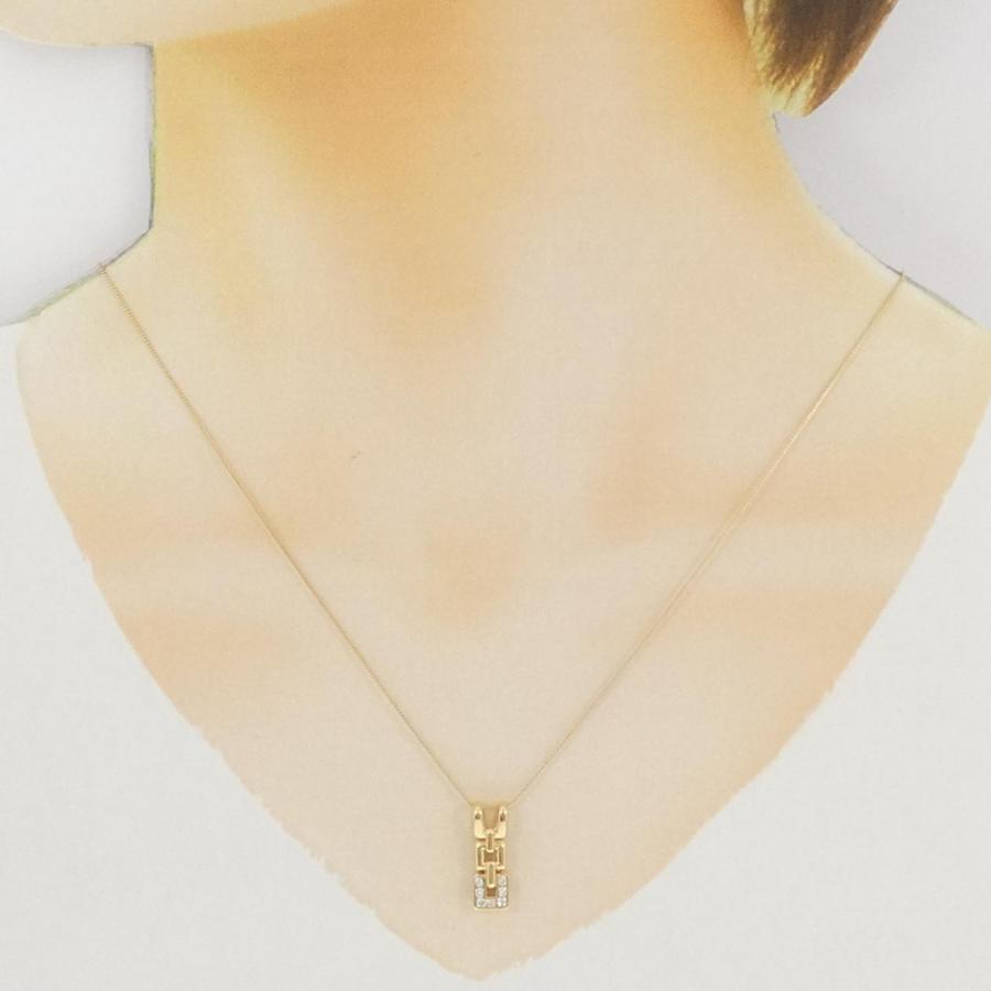 K18YG ダイヤモンド ネックレス 0.12CT : KOMEHYO ONLINESTORE Yahoo 