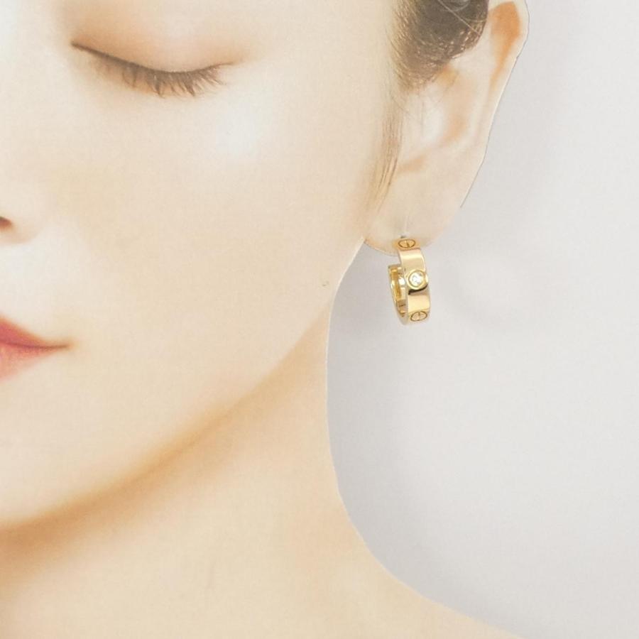 カルティエ ラブピアス ハーフダイヤ ピアス : KOMEHYO ONLINESTORE