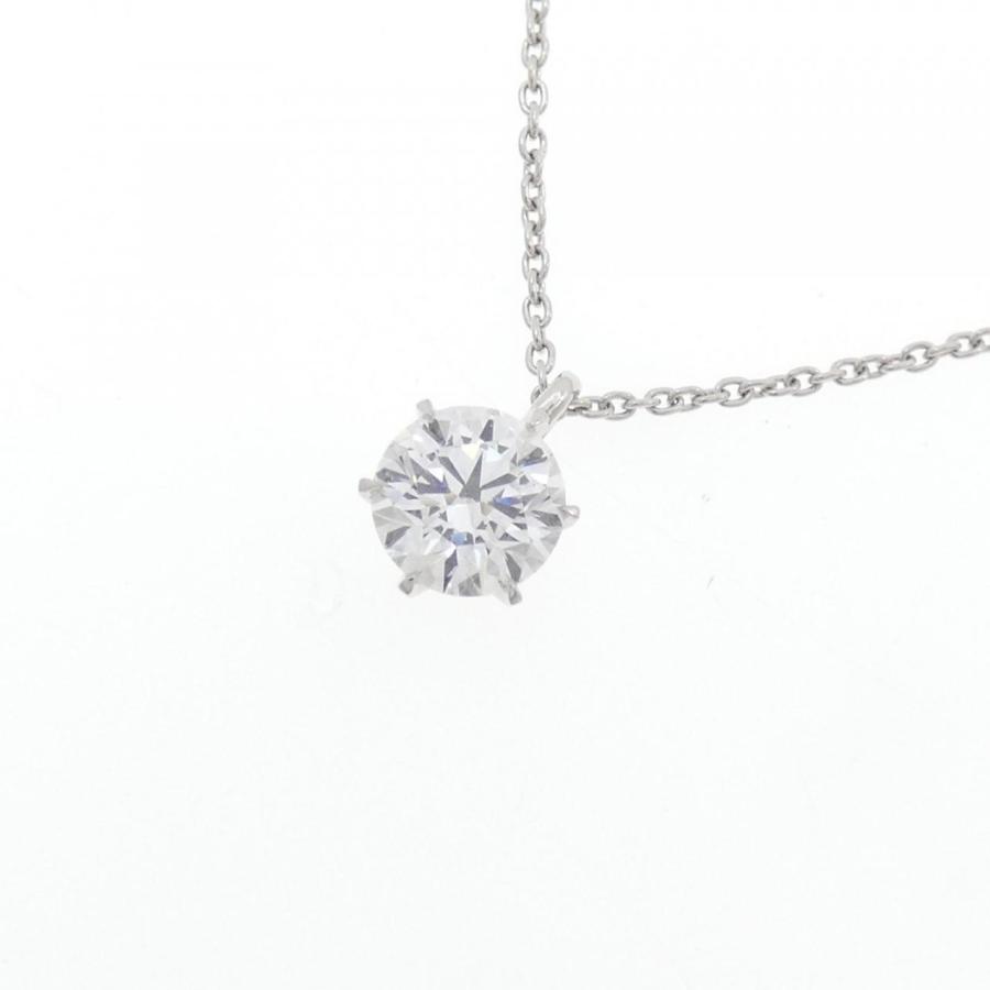 リメイク】PT900/PT850 ダイヤモンド ネックレス 0.538CT D SI1 EXT 