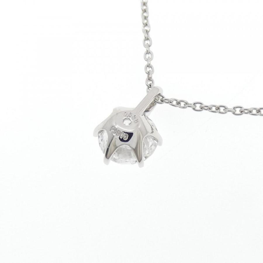リメイク】PT900/PT850 ダイヤモンド ネックレス 0.538CT D SI1 EXT 