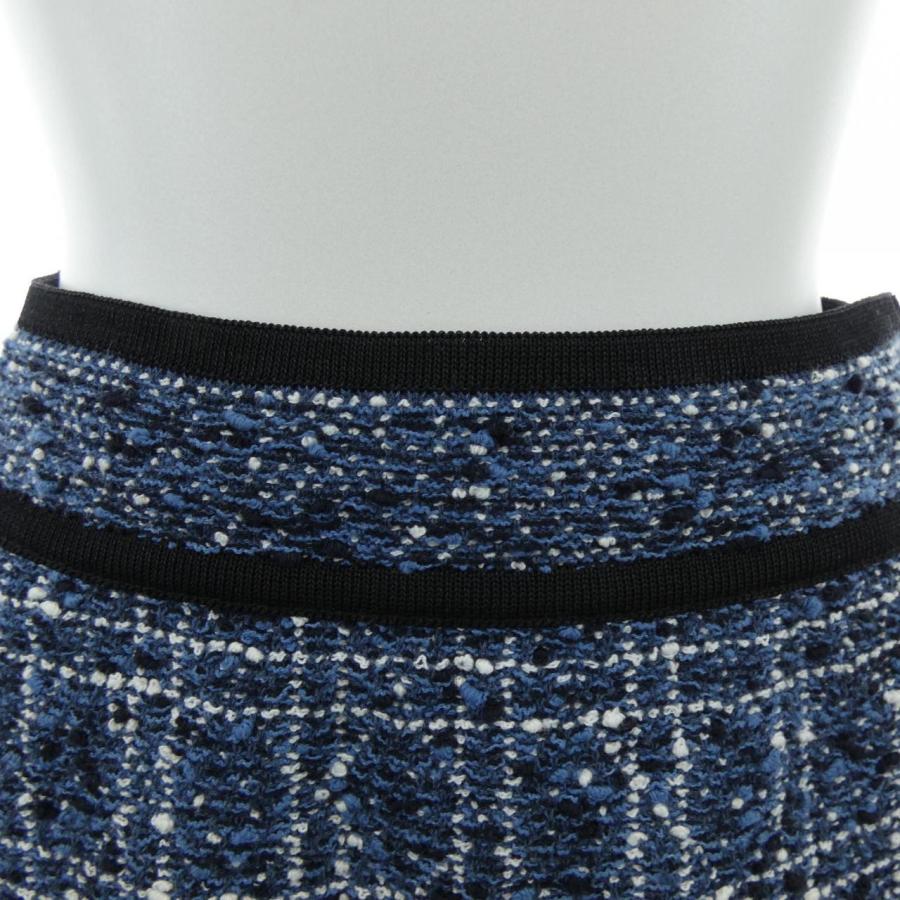 クリスチャンディオール CHRISTIAN DIOR カナージュコットンブレンドツイード 514J03A7521 スカートの画像