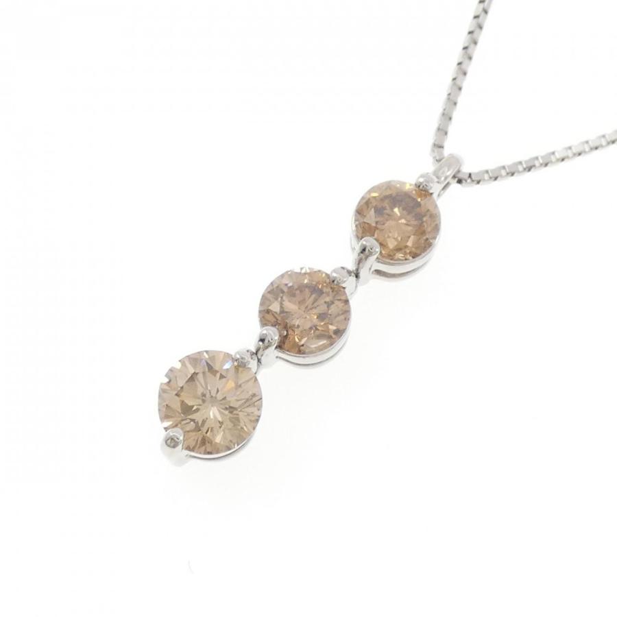 PT900/PT850 ダイヤモンド ネックレス 3.028CT : KOMEHYO ONLINESTORE