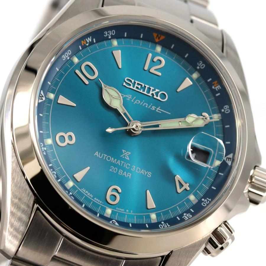 【新品】セイコー プロスペックス アルピニスト 6R55-00P0/SBDC207 SS 自動巻の画像