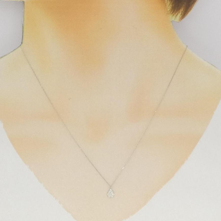 アクセサリー 【新品】PT900 ダイヤモンド ネックレス 0.10CT