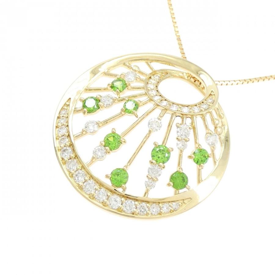 K18YG デマントイドガーネット ネックレス 0.51CT : KOMEHYO