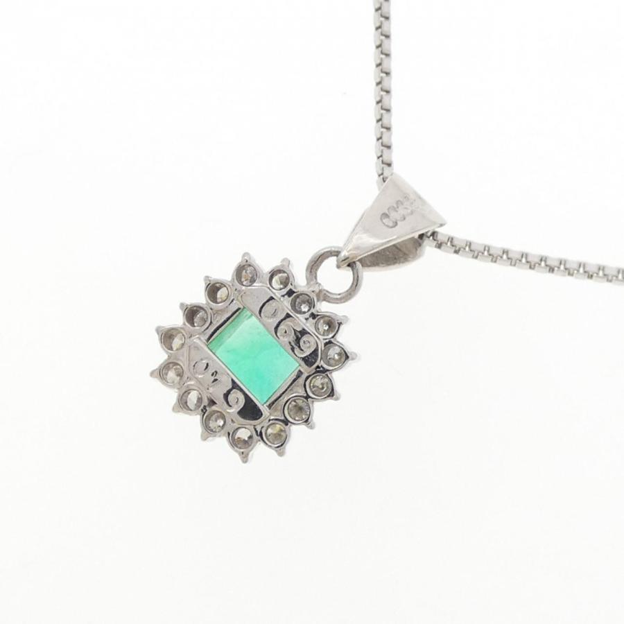 PT900/PT850 エメラルド ネックレス 0.69CT : KOMEHYO ONLINESTORE 