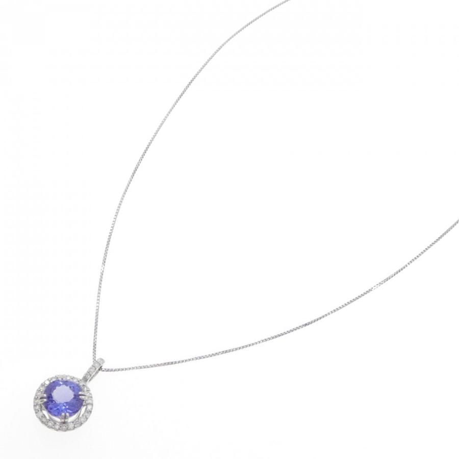 PT900/PT850 タンザナイト ネックレス 1.48CT : KOMEHYO ONLINESTORE 