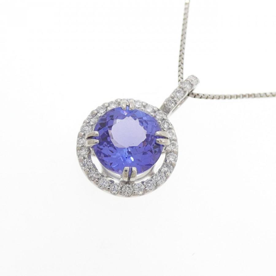 PT900/PT850 タンザナイト ネックレス 1.48CT : KOMEHYO ONLINESTORE 