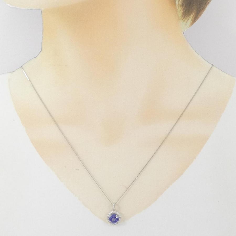PT900/PT850 タンザナイト ネックレス 1.48CT : KOMEHYO ONLINESTORE 