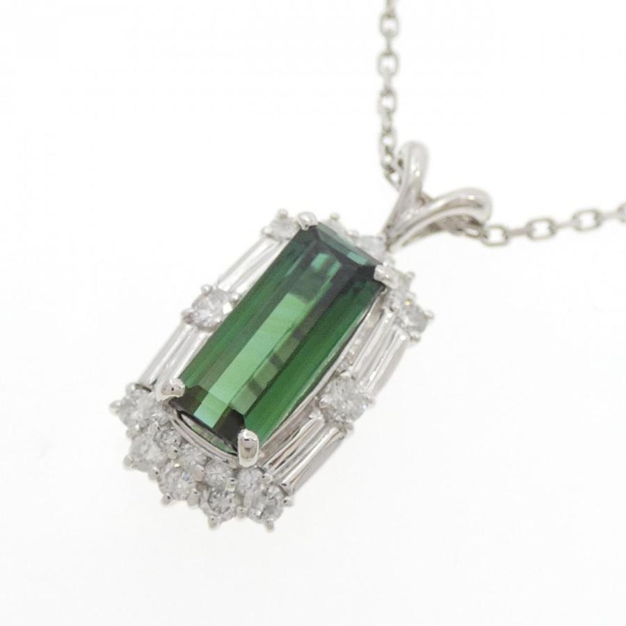 PT900/PT850 トルマリン ネックレス 2.56CT : KOMEHYO ONLINESTORE 