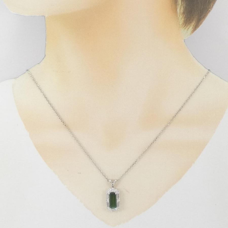 PT900/PT850 トルマリン ネックレス 2.56CT : KOMEHYO ONLINESTORE 
