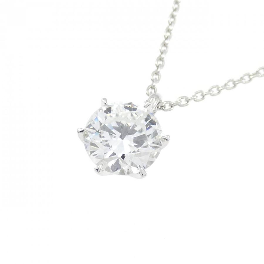 リメイク】PT900/PT850 ダイヤモンド ネックレス 1.019CT G SI2 VG