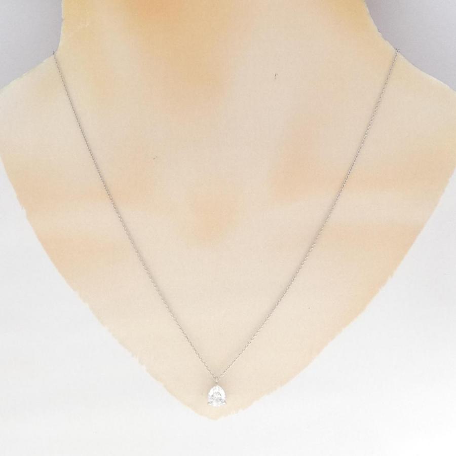 リメイク】PT900/PT850 ダイヤモンド ネックレス 1.011CT F SI1 ペア 